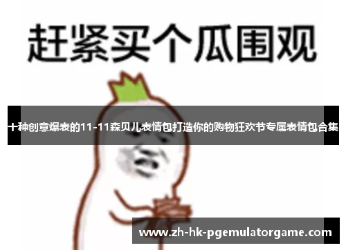 十种创意爆表的11-11森贝儿表情包打造你的购物狂欢节专属表情包合集