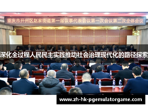 深化全过程人民民主实践推动社会治理现代化的路径探索